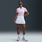 Polo de golf de manga corta Dri-FIT Blade Jacquard para mujer Nike Tour