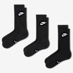 Nike Everyday Elevated Crew Socks (3 Pairs) - Multi-Color