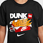 Playera para niños talla grande Nike Sportswear