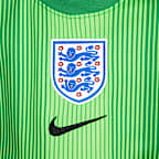 England 2025/26 Stadium Goalkeeper Older Kids' Nike Dri-FIT Football Replica Short-Sleeve Shirt