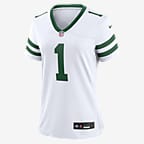 Jersey de fútbol americano Nike de la NFL Game para mujer Sauce Gardner New York Jets - Blanco