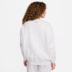 Sudadera oversized de cuello redondo con logo para mujer Nike Sportswear Phoenix Fleece