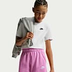 Nike Sportswear Club Fleece Big Kids' French Terry Shorts