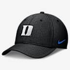 Gorra universitaria Nike Dri-FIT para hombre Duke Classic - Negro