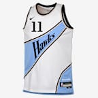 Tyrese Haliburton Indiana Pacers 2024/25 City Edition Big Kids' Nike Dri-FIT NBA Swingman Jersey