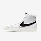 Nike Blazer Mid '77-sko til kvinder - hvid/Sail/Peach/sort