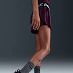 Nike Pro Older Kids' (Girls') Dri-FIT 2-in-1 Shorts