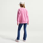 Nike Sportswear Club Fleece Big Kids' (Girls') Crew Sweatshirt