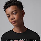 Playera de local y visitante para niños talla grande Jordan