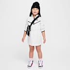 Vestido para niña talla pequeña Nike Tech Fleece 