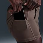 Shorts Dri-FIT 2 en 1 de tiro medio de 8 cm para mujer Nike One