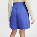 Shorts de ajuste holgado y tiro alto para mujer Nike Sportswear Phoenix Fleece