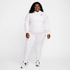 Joggers de tiro medio para mujer Nike Sportswear Club Fleece (talla grande)