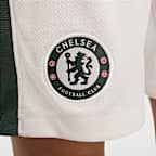 Chelsea F.C. 2025/26 Stadium Away Older Kids' Nike Dri-FIT Football Replica Shorts