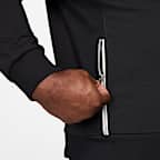 Nike Standard Issue-Dri-FIT-basketball-sweatshirt med rund hals til mænd