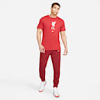 Liverpool Crest Men's Nike Football T-Shirt