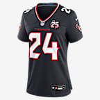 Derek Stingley Jr. Houston Texans Women's Nike NFL Game Jersey - Navy