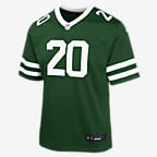 Jersey Nike de la NFL Game para niños talla grande Breece Hall New York Jets - Verde