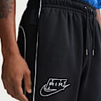 Pantalones de entrenamiento de vellón para hombre Nike Air