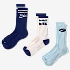 ナイキ エブリデイ プラス クルー ソックス (3足) - マルチカラー