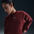 Nike Prima Women's Dri-FIT Oversized Crew-Neck Cropped Top