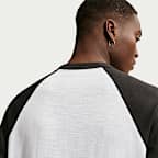 Playera de manga 3/4 raglán para hombre Nike Sportswear Club