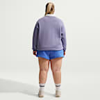 Shorts de tiro medio de 10 cm para mujer (talla grande) Nike Sportswear Phoenix Fleece