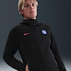 Paris Saint-Germain Tech Windrunner Men's Nike Total 90 Soccer Fleece Hoodie