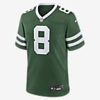 Jersey de fútbol americano Nike de la NFL Game para hombre Aaron Rodgers New York Jets - Verde