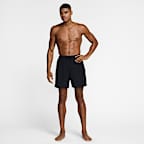 Shorts cargo con forro completo de 18 cm para hombre Nike Swim Voyage