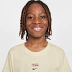 Liverpool FC Air Max Nike Football-T-shirt til større børn