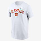 Clemson Tigers Blitz Men's Nike College T-Shirt - White