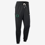 Oregon Sideline Men's Nike Dri-FIT College Taper Pants - Black