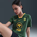 Springboks 2025/26 Stadium Home Women's Nike Rugby Home Replica Top