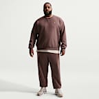 Nike Solo Swoosh Erkek Fleece Crew Üst