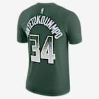 Playera Nike de la NBA para hombre Giannis Antetokounmpo Milwaukee Bucks Select Series