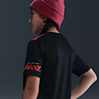 Camisola de futebol do equipamento de aquecimento Nike WSL Júnior