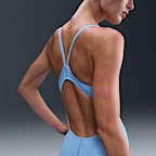 Traje de baño de una sola pieza con espalda deportiva para mujer Nike Swim HydraStrong Essential