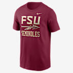 Florida State Primetime Logo Mantra Men's Nike College T-Shirt - Garnet