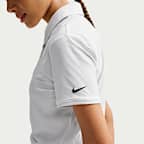 Nike Victory Women's Dri-FIT Short-Sleeve Cropped Golf Polo