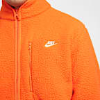 Chamarra de tejido Fleece para hombre Nike Sportswear Club
