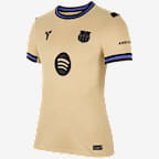 Jersey de fútbol Nike Dri-FIT del Barcelona visitante 2025/26 Stadium Raphinha para mujer