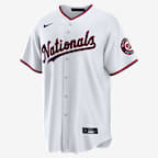 CJ Abrams Washington Nationals Men's Nike MLB Replica Jersey - White