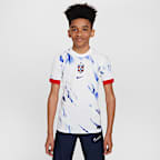 Maillot de foot replica Nike Dri-FIT Norvège (Équipe féminine) 2024/25 Stadium Extérieur pour ado