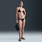Nike Swim Swoosh Link Terry-Triangel-Bikinioberteil (Damen)
