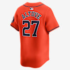Jose Altuve Houston Astros Men's Nike Dri-FIT ADV MLB Limited Jersey