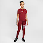 Playera Dri-FIT para niña talla grande Nike One Classic
