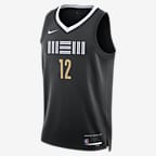 Ja Morant Memphis Grizzlies City Edition 2023/24 Men's Nike Dri-FIT NBA Swingman Jersey - Black