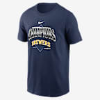 Milwaukee Brewers 2026 League Champions Men's Nike MLB T-Shirt - Navy