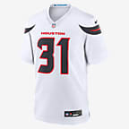 Jersey de fútbol americano Nike de la NFL Game para hombre Dameon Pierce Houston Texans - Blanco